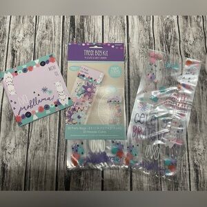 12 NEW LLAMA PARTY GIFT GRAB FAVORITE BAGS FOR GIRLS BIRTHDAY PARTY